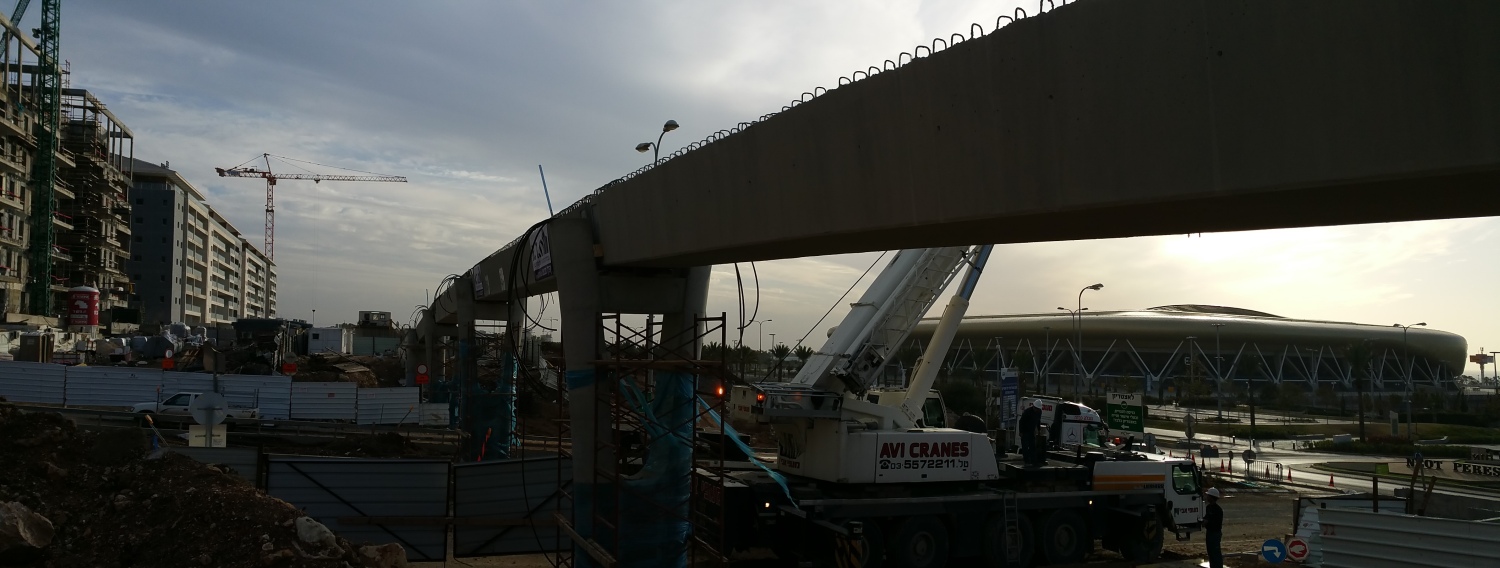 Хайфа: новый мост и новый жилой комплекс в районе Неот–Перес
