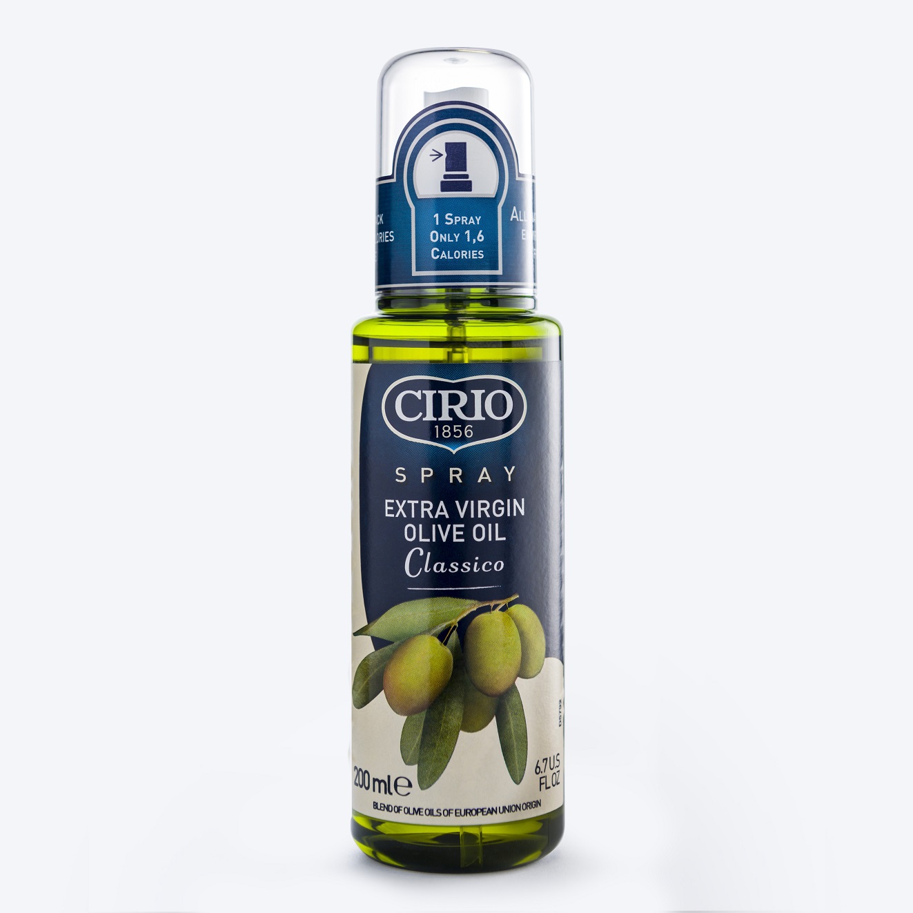 Итальянское оливковое масло-спрей Cirio теперь в Израиле