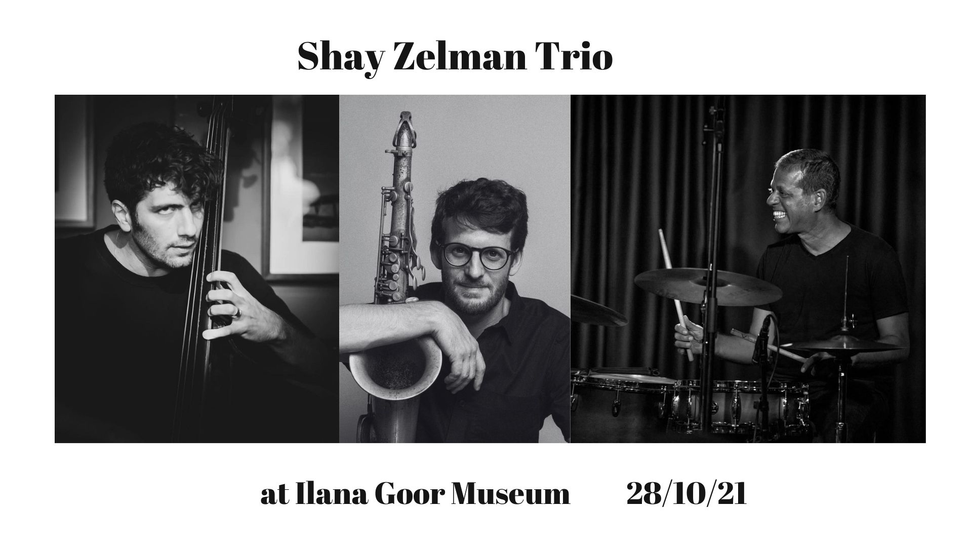 Сам «Мистер свинг»! Шай Зелман и его трио – 28 октября в концерте на крыше Музея Иланы Гур