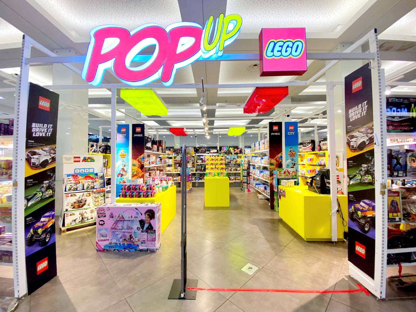POP UP LEGO открылся в Петах Тикве