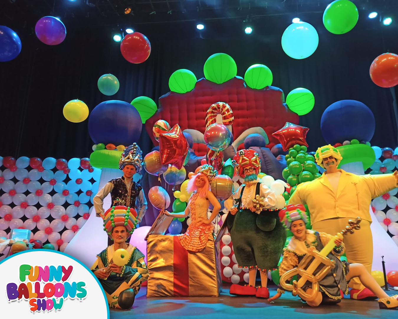 Funny Balloons Show – cамое веселое шоу из Европы этим летом в Израиле!