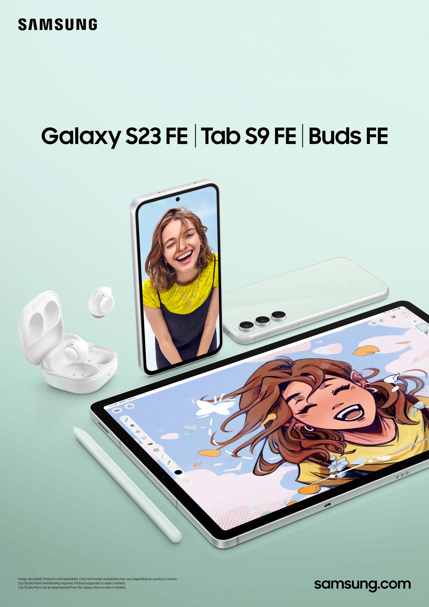 Samsung Galaxy S23 FE и Galaxy Tab S9 FE уже в Израиле
